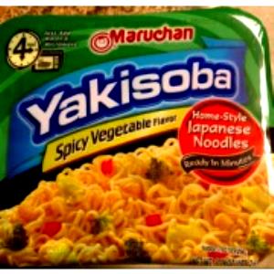 1/2 container (53.9 g) Yakisoba - Spicy Vegetable