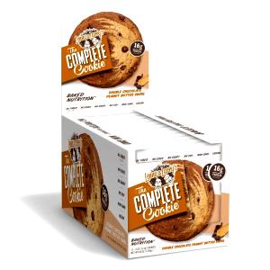 1/2 cookie (56.5 g) The Complete Cookie - Double Chocolate Peanut Butter Swirl