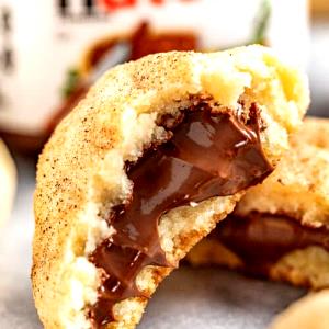 1/2 cookie Hazelnut Churro Cookie