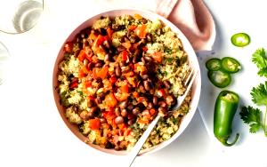 1/2 cup (100 g) Black Bean Couscous