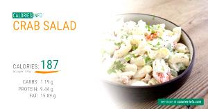 1/2 cup (100 g) Crab Salad