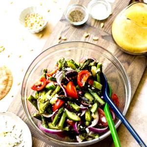 1/2 cup (100 g) Grilled Asparagus Salad