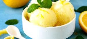 1/2 cup (100 g) Lemon Sorbet
