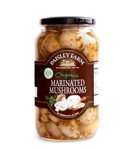 1/2 cup (100 g) Organic Marinated Mushrooms