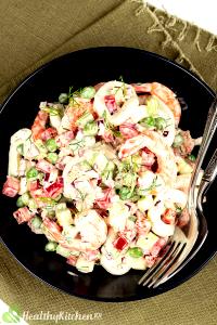 1/2 cup (100 g) Seafood Salad with Shrimp