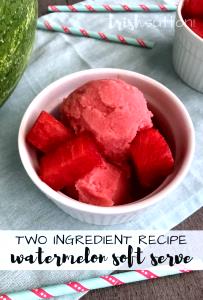1/2 cup (100 g) Watermelon Frozen Yogurt