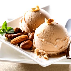 1/2 cup (101 g) Amaretto Almond Crunch Ice Cream