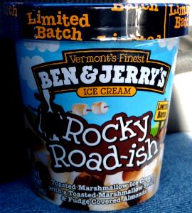 1/2 cup (101 g) Rocky Road-Ish Ice Cream
