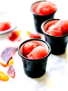1/2 cup (102 g) Blood Orange Sorbet