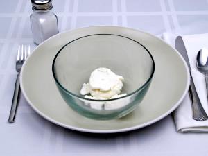1/2 cup (102 g) Vanilla Ice Cream
