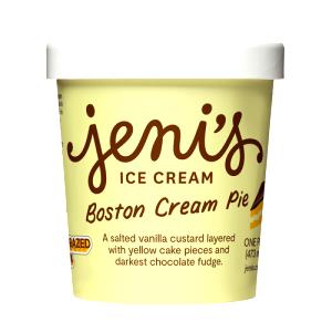 1/2 cup (103 g) Boston Cream Pie Ice Cream
