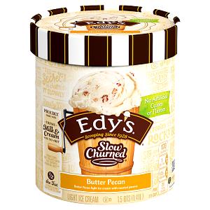 1/2 cup (105 g) Butter Pecan Ice Cream