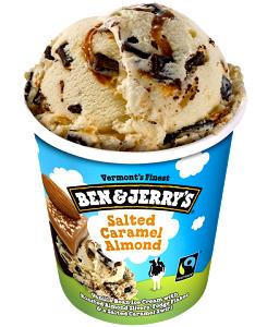 1/2 cup (105 g) Honey Salted Caramel Almond Ice Cream