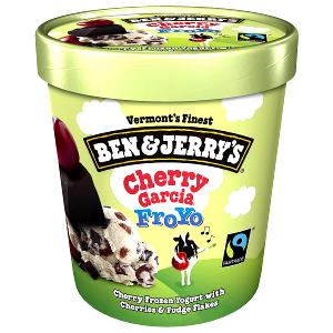 1/2 cup (106 g) Cherry Garcia Low Fat Frozen Yogurt