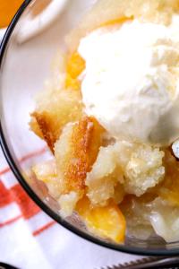 1/2 cup (106 g) Peach Cobbler Ice Cream