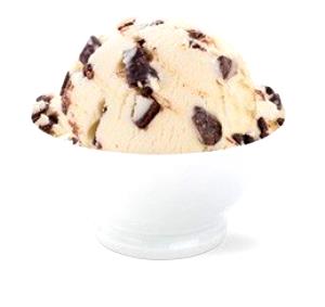 1/2 cup (106 g) Vanilla Chocolate Chip Ice Cream