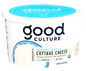 1/2 cup (110 g) Organic Reduced Fat 2% Cottage Cheese