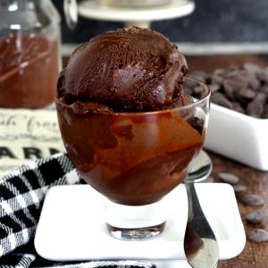 1/2 cup (112 g) Dark Chocolate Sorbet