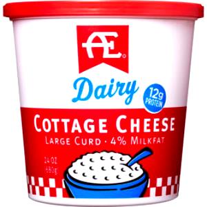 1/2 cup (112 g) Large Curd Cottage Cheese