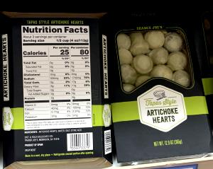 1/2 cup (112 g) Tapas Style Artichoke Hearts