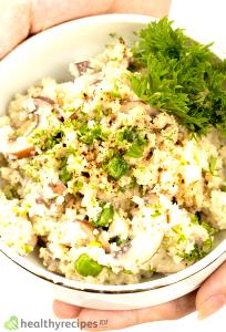 1/2 cup (113 g) Cauliflower Risotto