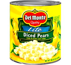 1/2 cup (113 g) Diced Lite Pears in Extra Light Syrup