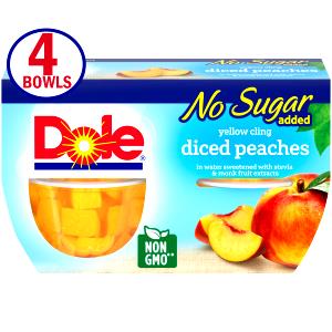 1/2 cup (113 g) Diced Yellow Cling Peaches in Light Syrup