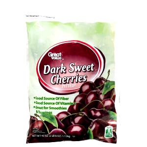 1/2 cup (113 g) Frozen Dark Sweet Cherries