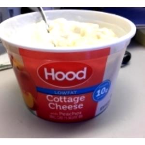 1/2 cup (113 g) Low Fat Cottage Cheese with Peaches