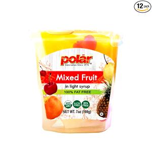 1/2 cup (113 g) Mixed Fruit in Light Syrup