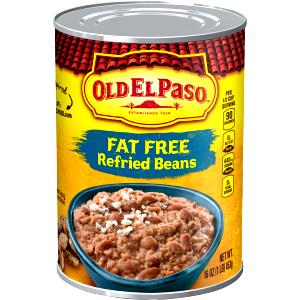 1/2 cup (113 g) No Fat Refried Beans