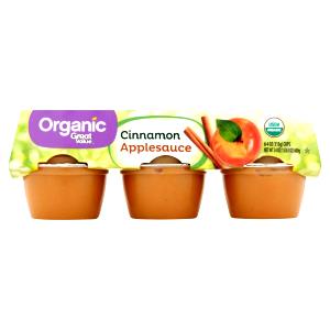 1/2 cup (113 g) Organic Cinnamon Applesauce