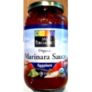 1/2 cup (113 g) Organic Marinara Sauce with Eggplant