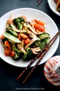 1/2 cup (113 g) Oriental Stir Fry