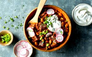 1/2 cup (114 g) Beef Chili