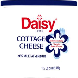 1/2 cup (114 g) Cottage Cheese 4% Milk Fat