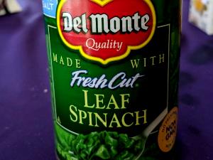 1/2 cup (115 g) Fresh Cut Whole Leaf Spinach