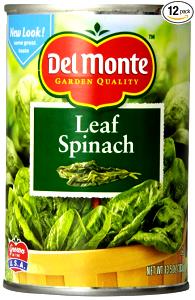 1/2 cup (115 g) Whole Leaf Spinach