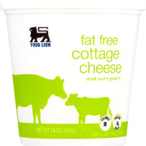 1/2 cup (116 g) Fat Free Cottage Cheese