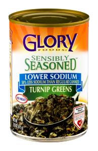 1/2 cup (118 g) Sensibly Seasoned Lower Sodium Turnip Greens