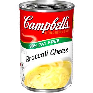 1/2 cup (12 ml) 98% Fat Free Broccoli Cheese Soup