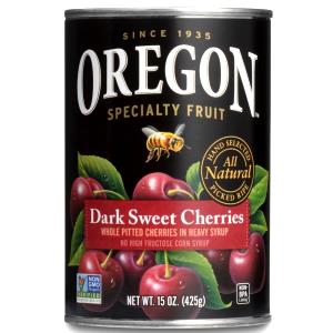 1/2 cup (120 g) Dark Sweet Cherries Pitted in Heavy Syrup