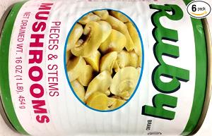 1/2 cup (120 g) Mushrooms Pieces & Stems
