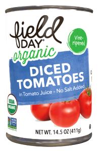 1/2 cup (120 g) Organic Diced Tomatoes