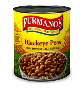 1/2 cup (120 g) Sensibly Seasoned Lower Sodium Blackeye Peas