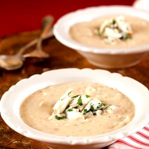 1/2 cup (120 g) Southern Style She-Crab Soup
