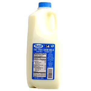 1/2 cup (120 ml) Fat Free Skim Milk