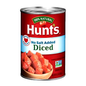 1/2 cup (121 g) Diced Tomatoes (No Salt Added)