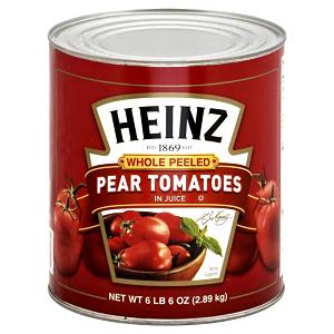 1/2 cup (121 g) Whole Peeled Pear Tomatoes