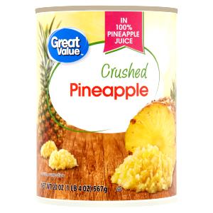1/2 cup (122 g) Crushed Pineapple Sweetened with Splenda